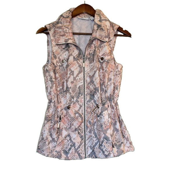 Chico's Jackets & Blazers - 🐱 Chico's | Snake Skin Printted Vest